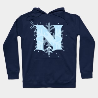 Winter Letter N Hoodie